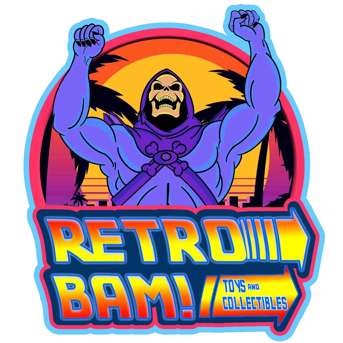 RETRO-BAM! Toys and Collectibles Show logo